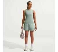 Tanktop NIKE SPORTSWEAR "W NSW RIB TIGHT TANK", Damen, Gr. XL, steam, weiß, Obermaterial: 94% Baumwolle, 6% Elasthan, normal, Rundhals, Tops Tanktop, mit Rundhalsausschnitt, ohne Verschluss, aus Baumw