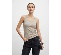 Tanktop ONLY CARMAKOMA "CARTIME TANK TOP JRS NOOS", Damen, Gr. S, pure cashmere, Jersey, Obermaterial: 95% Baumwolle, 5% Elasthan, unifarben, regular fit normal, Rundhals, Tops Tanktop (71287960-S) pu