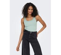 ONLY Tanktop ONLSARA mit Spitzendetail, Jersey, Grün (Jadeite) Größe M
