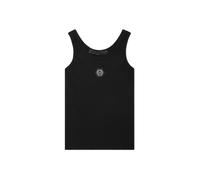 Tanktop PHILIPP PLEIN "Tanktop", Damen, Gr. 8, 02, schwarz, Obermaterial: 48% Baumwolle, 48% Modal, 4% Elasthan, Tops Tanktop (95816352-8) 02, schwarz