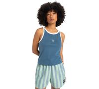 Tanktop QUIKSILVER "Penida", Damen, Gr. XS, blau (real teal), Obermaterial: 100% Walkfrottier;, Tops Tanktop (66414162-XS) real teal