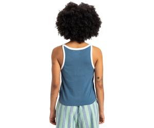 Tanktop QUIKSILVER "Penida", Damen, Gr. XS, blau (real teal), Obermaterial: 100% Walkfrottier;, Tops Tanktop (66414162-XS) real teal