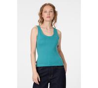 Tanktop RAGWEAR "AGGY", Damen, Gr. M, teal grün, Jersey, Obermaterial: 100% Baumwolle, unifarben, normal, Rundhals, Tops Tanktop, Aus Baumwolle mit kleinen Herzchen als Lockstickerei (57001466-M)