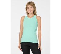 Tanktop RAGWEAR "JULYANA SLUB", Damen, Gr. XL, lagoon grün, Jersey, Obermaterial: 100% Baumwolle, unifarben, normal, Rundhals, Tops Tanktop, Baumwolle in wolkiger Optik mit Logodetail hinten (43390633