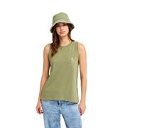 Tanktop ROXY "Better Days", Damen, Gr. M, oil grün, Obermaterial: 60% Walkfrottier, 40% Microfaser;, Tops Tanktop (22637334-M) oil grün