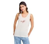 Tanktop ROXY "Dream Oasis", Damen, Gr. XS, weiß (coconut milk), Obermaterial: 100% Baumwolle., Tops Tanktop (65943738-XS) coconut milk