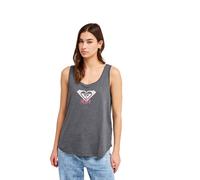 Tanktop ROXY "Surfclassic", Damen, Gr. XS, grau (anthrazit), Obermaterial: 65% Polyester, 35% Viskose., Tops Tanktop (31728022-XS) anthrazit