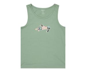 Tanktop ROXY "There Is Life", Mädchen, Gr. 16(165-172cm), grün, Obermaterial: 100% Walkfrottier;, Tops Tanktop (57989645-16) grün