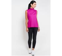 Tanktop SEIDEL MODEN, Damen, Gr. 38, pink (magenta), Jersey, Obermaterial: 95% Viskose, 5% Elasthan, unifarben, figurumspielend hüftbedeckend, Rundhals, Tops Tanktop, MADE IN GERMANY (18902243-38) mag