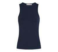 Tommy Hilfiger Damen Top RIB TANK Slim fit, marine, Gr. M