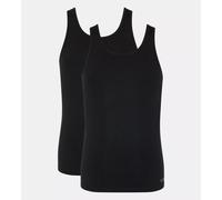 Sloggi Tanktop men GO ABC 2.0 – 2er-Pack Baumwolle Schwarz XL (Herren)