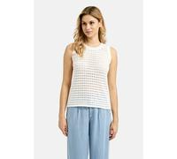 Tanktop SMITH & SOUL, Damen, Gr. XL, beige (cream weiß), Material: 50% Baumwolle, 50% Polyacryl, unifarben, slim fit normal, Rundhals, Tops Tanktop, mit Baumwolle (60560169-XL) cream weiß