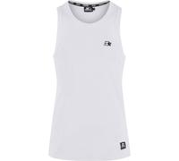 Tanktop STARTER BLACK LABEL "Starter Black Label Starter Rib Tank Top", Herren, Gr. S, weiß, 95% Baumwolle, 5% Elasthan, normal, Tops Tanktop (73176326-S) weiß
