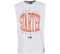 Tanktop STARTER BLACK LABEL "Starter Black Label Starter Sleeveless Tee", Herren, Gr. L, weiß, 100% Baumwolle, normal, Tops Tanktop (88715702-L) weiß
