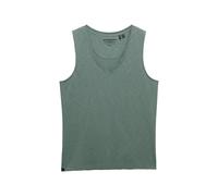 Tanktop SUPERDRY "STUDIOS VEE NECK VEST", Damen, Gr. M, light jade grün, Jersey, Obermaterial: 60% Baumwolle, 40% Lyocell, unifarben, regular fit normal, V-Ausschnitt, Tops Tanktop (82910433-M) light