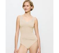 Triumph Damen Tanktop Feel of Modal mit Spitzenbesatz Creamy Dream L