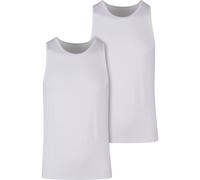 Urban Classics Herren T-Shirt 95% Viskose, 5% Elastan weiß+weiß S