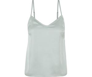 Tanktop URBAN CLASSICS "Urban Classics Damen Ladies Viscose Satin Slip Top", Damen, Gr. M, frostmint, 100% Viskose, unifarben, normal, Tops Tanktop (38031325-M) frostmint