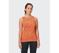 Tanktop VENICE BEACH "TANK TOP ENNY", Damen, Gr. M (40), rot (carrot aop t), Obermaterial: 92% Polyamid, 8% Elasthan, Tops Tanktop (88378869-M)