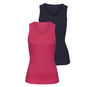 VIVANCE Tanktop Damen pink, navy Gr.44/46