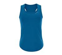Tanktop WINSHAPE "AET128LS", Damen, Gr. S, grün (teal grün), 85% Polyester, 15% Elasthan, Rückenausschnitt, Tops Tanktop, Functional Soft and Light (97147405-S) teal grün