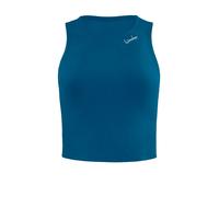 Winshape Damen Functional Comfort Cropped Tanktop Aet136c Trägershirt Cami Shirt, Teal-Green, S EU