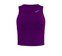 WINSHAPE Damen Functional Comfort Cropped Tanktop AET136C (AET136C) XL dark plum