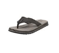 Skechers Herren Tantric Fritz Sandalen, Schwarz Leinen, 43 EU