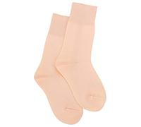tanzmuster Kinder Ballettsöckchen Lara aus weicher Mikrofaser Baumwolle in rosa-apricot, 23-26