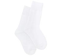tanzmuster Kinder Ballettsöckchen Lara aus weicher Mikrofaser Baumwolle in weiß, 23-26