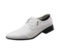 Tanzschuhe Herren Hochzeitsschuhe Schnürhalbschuhe Klassischer Business Lederschuhe Oxford Anzugschuhe Oxford Derby Schuhe Männer Businessschuhe Schwarz Braun 37-48