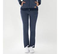 TAO Sportswear Lange Damen Jogginghose FLEUR aus Bio-Baumwolle Blau 34