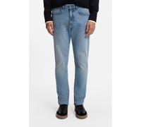 Tapered-fit-Jeans BOSS ORANGE "ONYX 1 BO", Herren, Gr. 34, Länge 32, bright blau439, Denim/Jeans, Obermaterial: 82% Baumwolle, 16% Polyester, 2% Elasthan, unifarben, gerade, unten schmal lang, Jeans,