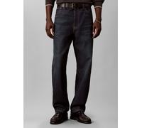 Tapered-fit-Jeans CALVIN KLEIN JEANS "90S TAPER RIPTIDE JEAN", Herren, Gr. 36, Länge 30, blau (riptide), Denim/Jeans, Obermaterial: 100% Baumwolle, unifarben, regular fit lang, Jeans, Regular fit mit