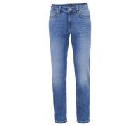 Fynch-Hatton Tapered Fit Jeans hellblau, Einfarbig