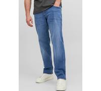 Jack & Jones Jeans Herren JJIMIKE JJORIGINAL SQ 223 NOOS PLS Comfort-fit Abriebeffekte Blau 48/34