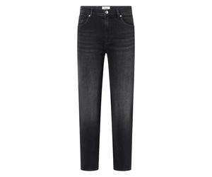 Tapered-fit-Jeans JOOP "Maren", Damen, Gr. 28, N-Gr, charcoal, Denim/Jeans, Obermaterial: 99% Baumwolle, 1% Elasthan, unifarben, regular fit lang, Jeans, Slim fit mit Taschen (35145423-28) charcoal