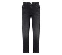 Tapered-fit-Jeans JOOP "Maren", Damen, Gr. 31, N-Gr, charcoal, Denim/Jeans, Obermaterial: 99% Baumwolle, 1% Elasthan, unifarben, regular fit lang, Jeans, Slim fit mit Taschen (35145423-31) charcoal