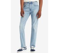 Tapered-fit-Jeans LEVI'S "502 TAPER", Damen, Gr. 33, Länge 32, blau (call it off), Denim/Jeans, Obermaterial: 99% Baumwolle, 1% Elasthan, Basic, loose fit knöchellang, Jeans Tapered-fit-Jeans, in eleg