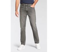 Tapered-fit-Jeans LEVI'S "502 TAPER", Herren, Gr. 34, Länge 30, grau (whatever you like), Denim/Jeans, Obermaterial: 94% Baumwolle, 5% Polyester, 1% Elasthan, tapered fit lang, Jeans, Topseller (63944