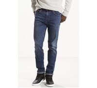 Tapered-fit-Jeans LEVI'S "502 TAPER", Herren, Gr. 34, Länge 32, blau (panda), Denim/Jeans, Obermaterial: 82% Baumwolle, 17% Polyester, 1% Elasthan, tapered fit lang, Jeans, Topseller (51522762-34) pan