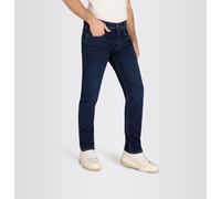 Tapered-fit-Jeans MAC "Jog´n Jeans", Herren, Gr. 31, Länge 32, blau (dunkelblau authentic used), Denim/Jeans, Obermaterial: 90% Baumwolle, 8% Polyester, 2% Elasthan, unifarben, regular fit lang, Jeans