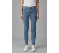 Tapered-fit-Jeans MARC O'POLO DENIM "Aric", Damen, Gr. 34, Länge 32, medium blau, Denim/Jeans, Obermaterial: 99% Baumwolle, 1% Elasthan, lang, Jeans (94836546-34) medium blau