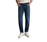 Marc O'Polo Denim Herren Jeans mit Bio-Baumwolle ARIC Tapered Fit, darkblue, Gr. 33/34