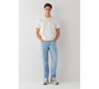 Tapered-fit-Jeans MAVI "LONDON", Herren, Gr. 32, Länge 29, bleach classic comfort, 99% Baumwolle, 1% Elastan, normal, Jeans, Loose Tapered Jeans (41615224-32) bleach classic comfort