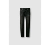 Tapered-fit-Jeans PEPE JEANS "STANLEY", Damen, Gr. 36, Länge 34, schwarz (used schwarz powerflex), Denim/Jeans, Obermaterial: 83% Baumwolle, 12% Viskose, 4% Elastomultiester, 1% Elasthan, gerade, unte