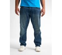 Tapered-fit-Jeans PETROL INDUSTRIES, Damen, Gr. 40, Länge 34, vintage bl34, Denim/Jeans, Obermaterial: 98% Baumwolle, 2% Elasthan, unifarben, gerade, unten schmal knöchellang, Jeans, im Five-Pocket St