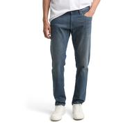 Tapered-fit-Jeans TOM TAILOR, Herren, Gr. 30, Länge 34, schwarz stone blau grau denim, Denim/Jeans, Obermaterial: 65% Baumwolle, 33% Polyester, 2% Elasthan, unifarben, regular fit knöchellang, Jeans (