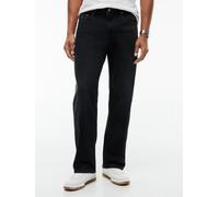 Tapered-fit-Jeans TOMMY JEANS "SONNY TAPERED", Herren, Gr. 31, Länge 30, denim schwarz, Denim/Jeans, Obermaterial: 99% Baumwolle, 1% Elasthan, unifarben, regular fit normal, Jeans, Regular fit mit Tas