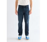 Tapered-fit-Jeans WRANGLER "Foundation", Herren, Gr. 36, Länge 30, blau (jagged), Denim/Jeans, Obermaterial: 82% Baumwolle, 16% Polyester, 2% Elasthan, gerade, unten schmal lang, Jeans, Tapered fit (5